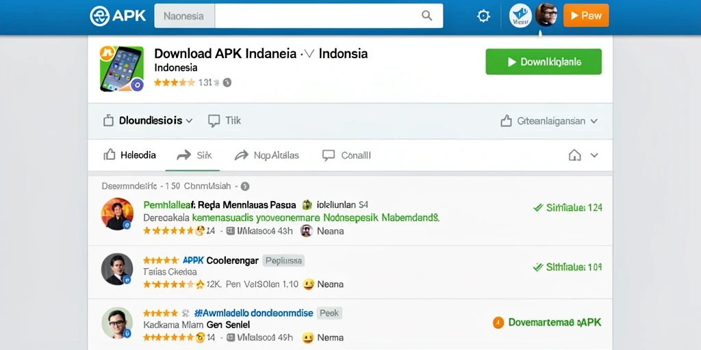 Tampilan awal yang memukau dan menarik.