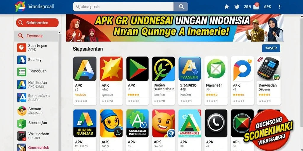 Tampilan awal yang memukau dan mudah dinavigasi.