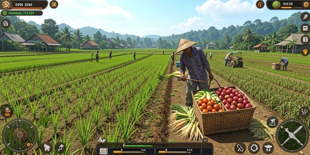 Tampilan awal game 55FIVE yang menarik dan penuh warna.
