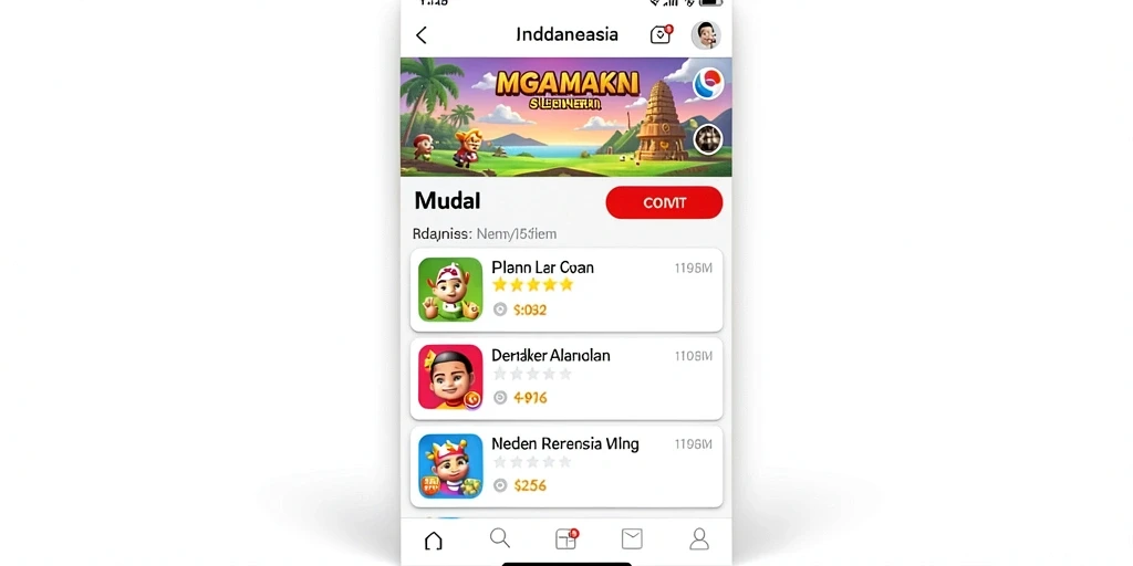 Tampilan antarmuka yang user-friendly.