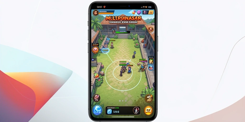 Tangkapan layar menunjukkan karakter utama di tengah level menantang.