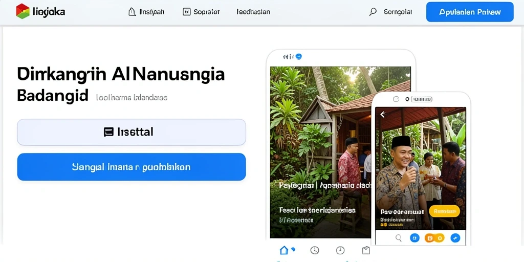 Tampilan antarmuka yang intuitif dan menarik.