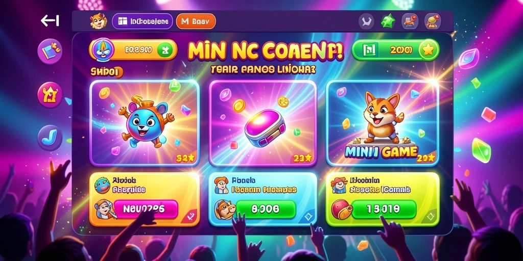 Tampilan home screen yang menarik dan mudah dinavigasi.
