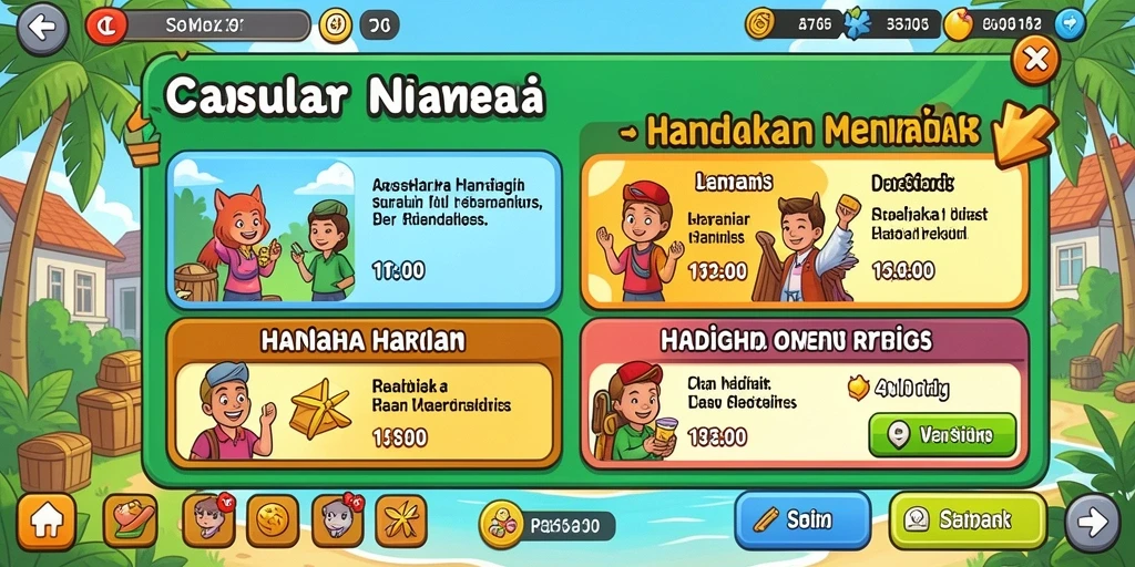 Tampilan antarmuka yang intuitif dan menarik.