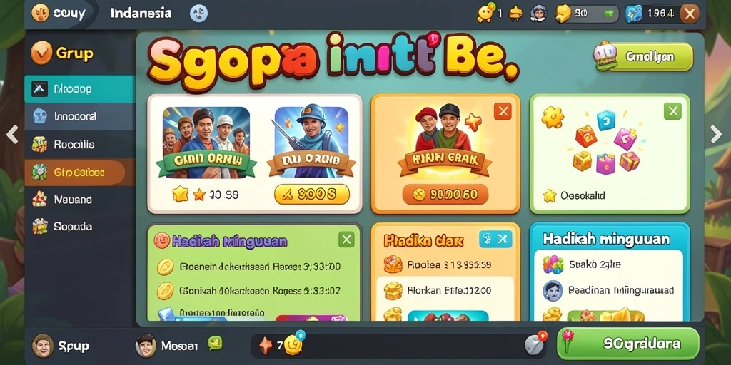 Tampilan utama aplikasi JKT88 yang menarik.