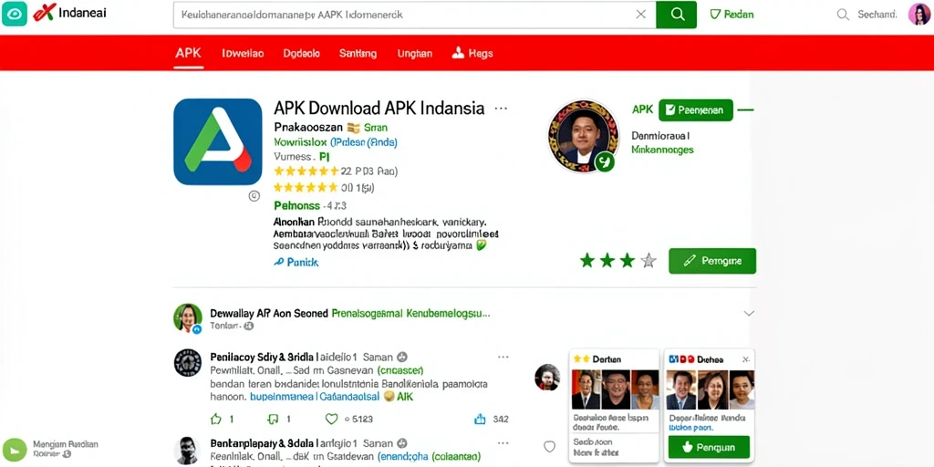 Tampilan awal yang menarik dan mudah dinavigasi.