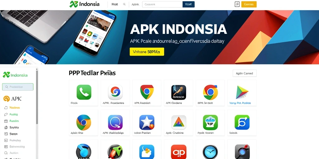 Tampilan antarmuka yang bersih dan modern.