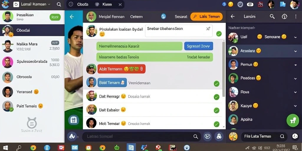 Tampilan antar muka yang user-friendly.
