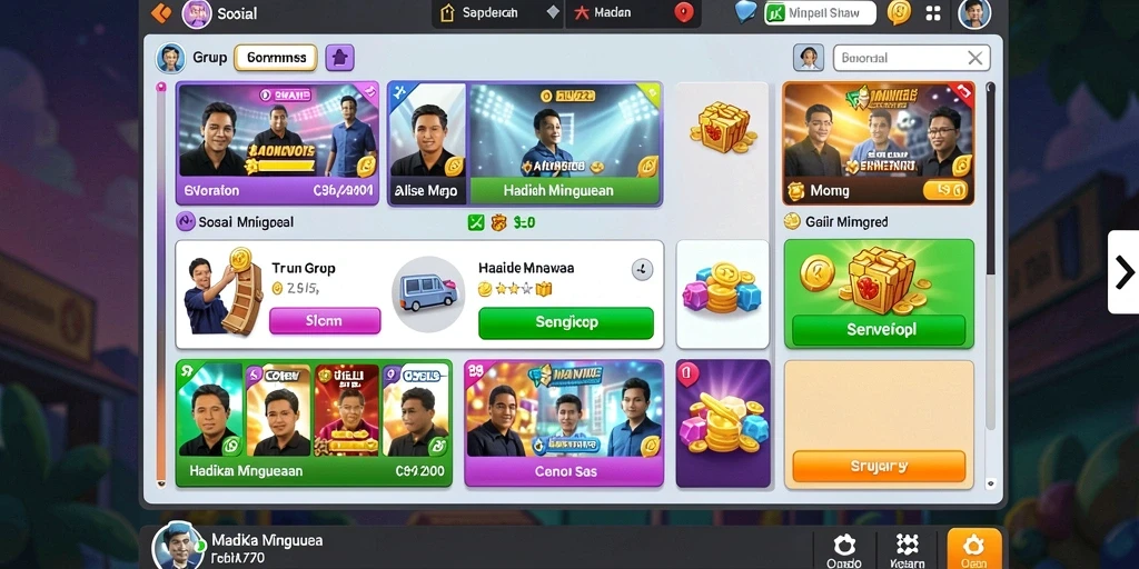 Tampilan antarmuka yang user-friendly.