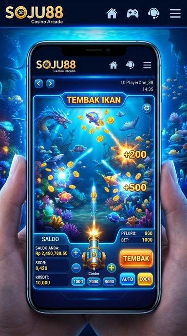 Pratinjau antarmuka soju88 — aplikasi APK resmi Android v1.1.4